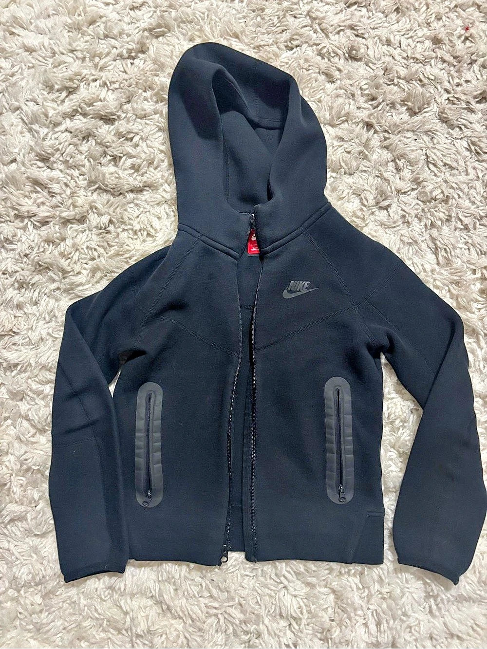 Nike Sportswear Tech Fleece Windrunner Full-Zip Hoodie Black